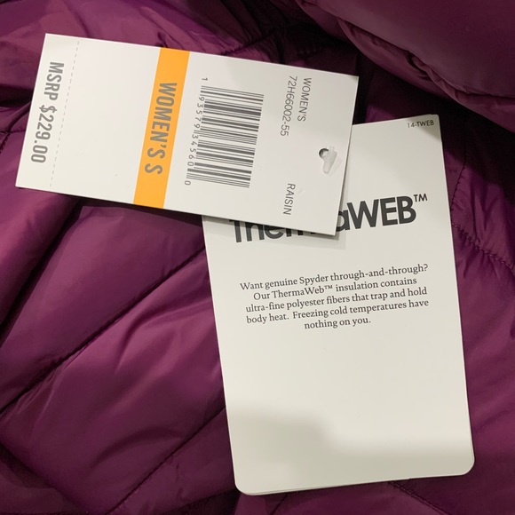 *Liquidation* Spyder Therma Quilted Puffer Jacket - Picture 6 of 7